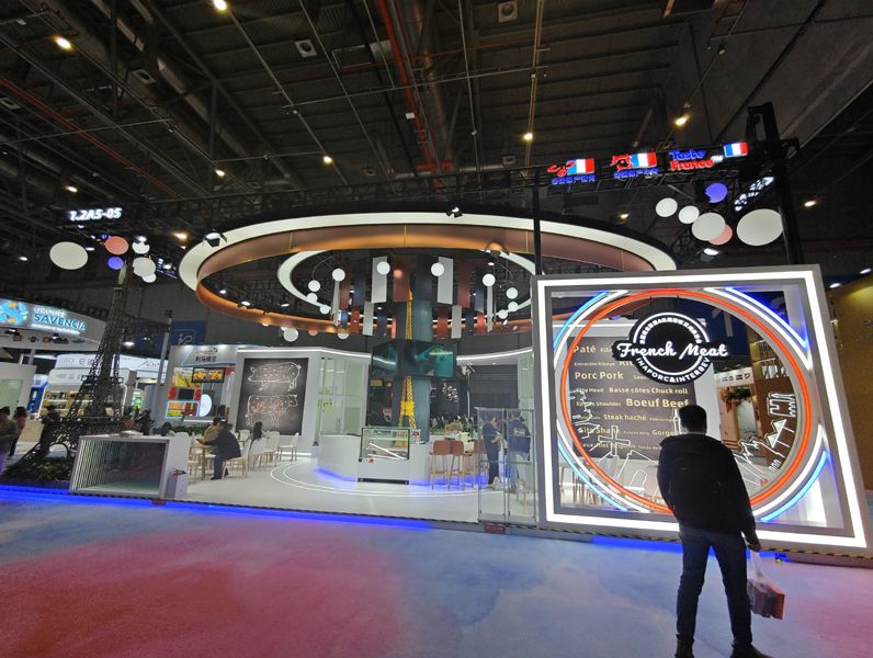 北美汽车展展台设计