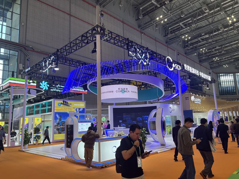 埃及跨境智能家居展智能展台设计区