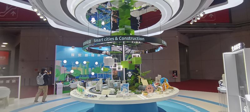 沙特阿拉伯跨境氢能展全流程展台验收现场