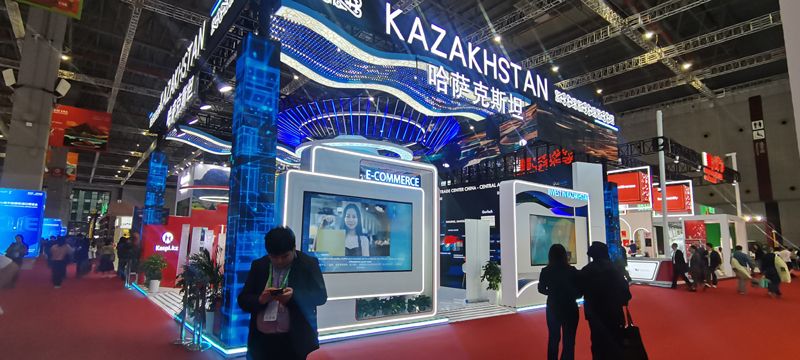 英国跨境咖啡展主题式展台布置
